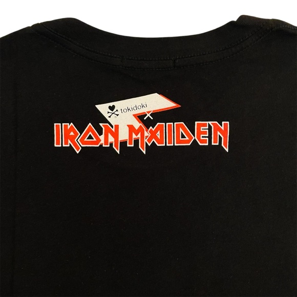 Iron Maiden Tokidoki Men’s S Black Shirt Adios Egyptian Pyramid Tee Top Rare NWT - Picture 5 of 5